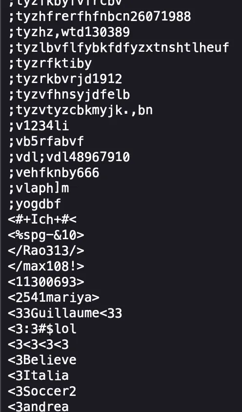 Hashmob Wordlist Example 1